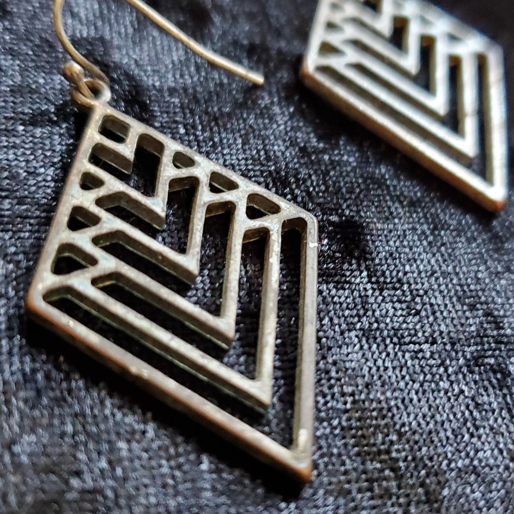 Steampunk Deco Earrings